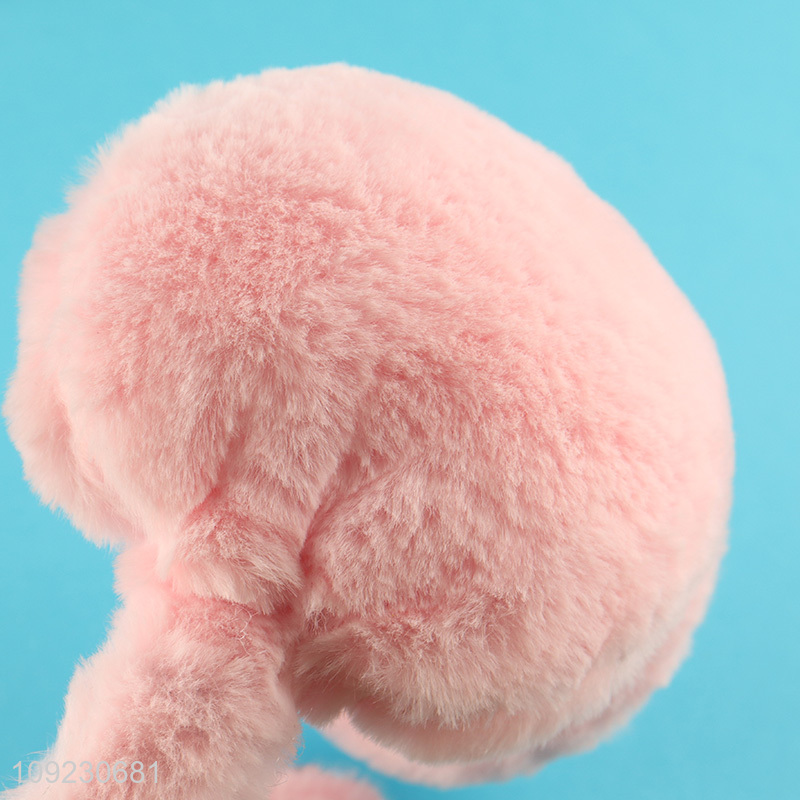 Hot products pink girls winter outdoor plush polyester earmuffs