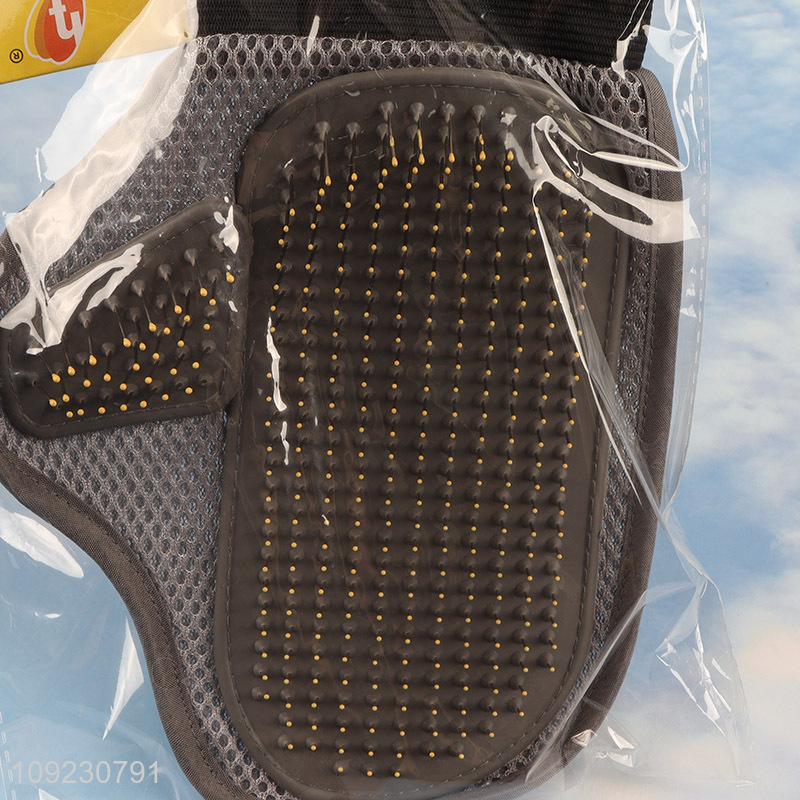 High Quality Pet Grooming Gloves Deshedding Gloves for Dogs & Cats