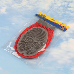 Factory Price Pet Dog Cat Grooming Gloves Gentle Deshedding Brush Gloves