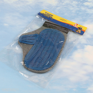 China Imports Pet Dog Grooming Gloves Dog Massage Gloves Grooming Tool