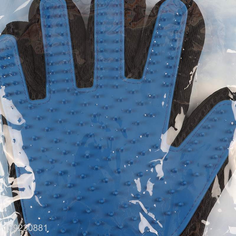 High Quality Pet Dog Grooming Gloves Dog Massage Gloves Grooming Tool