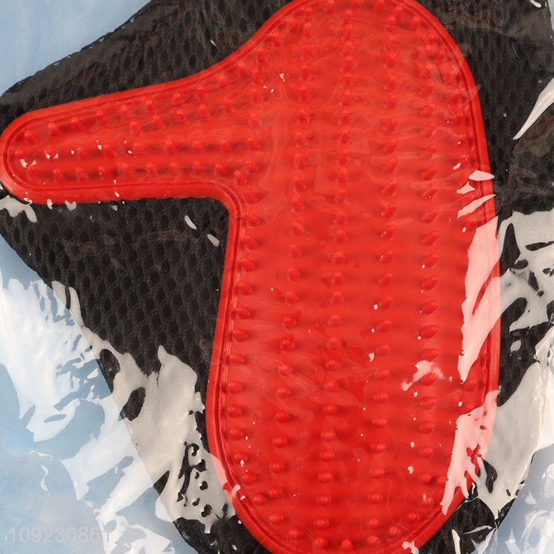 Hot Selling Pet Grooming Gloves Dogs Cats Hair Remover Massage Mitts