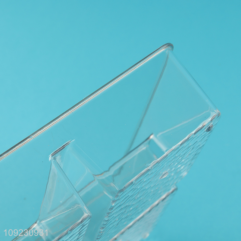 China factory multifunctional desktop organizer plastic storage box