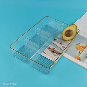 Hot products household desktop organizer plastic storage box for sale