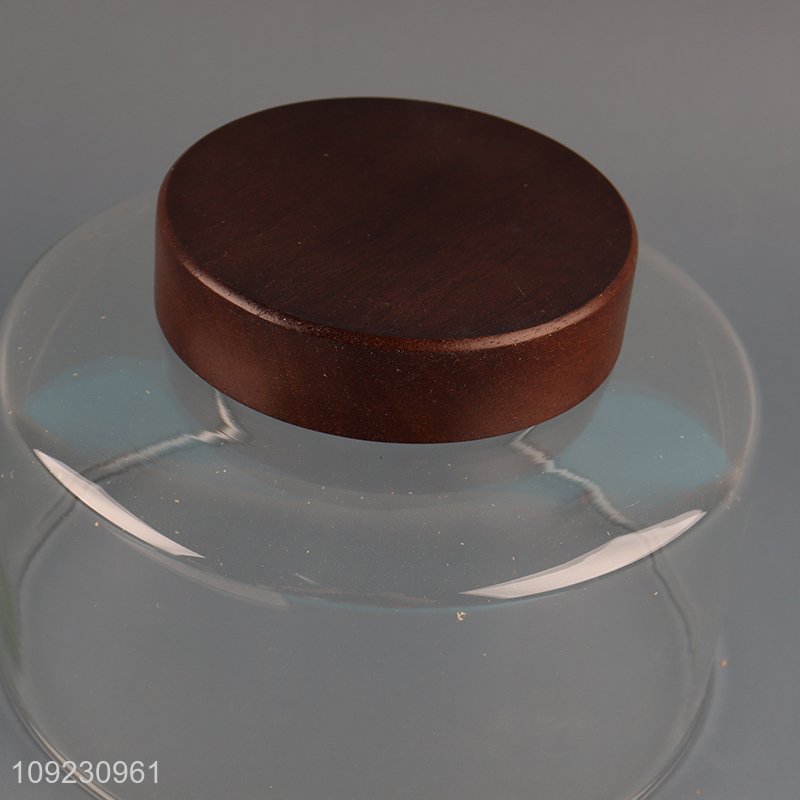 Best selling clear glass home restaurant fruits bowl wholesale