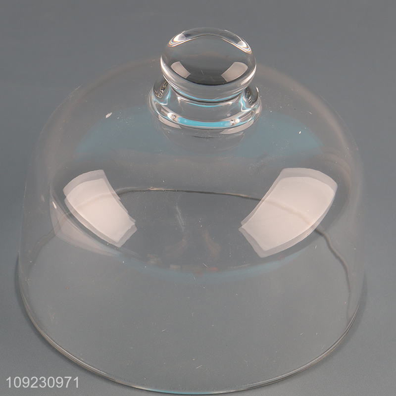 Hot items ceramide fruits plate dessert plate with glass lid