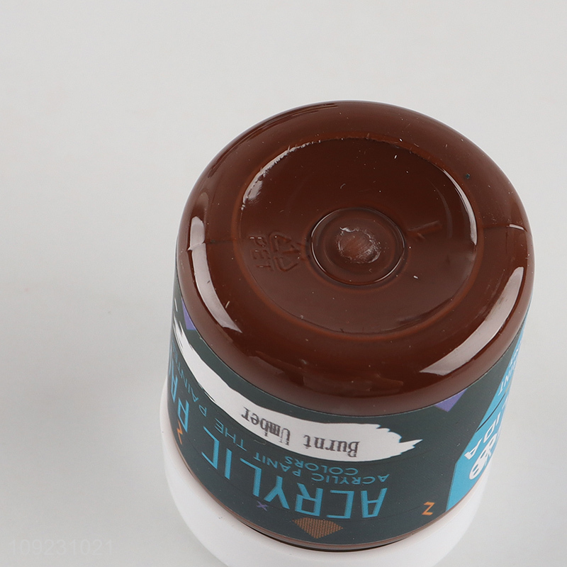 China products 12colors 50ml art supplies acrylic paints set