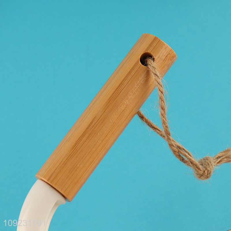 New arrival kitchen cleaning supplies pot brush dish brush with bamboo handle