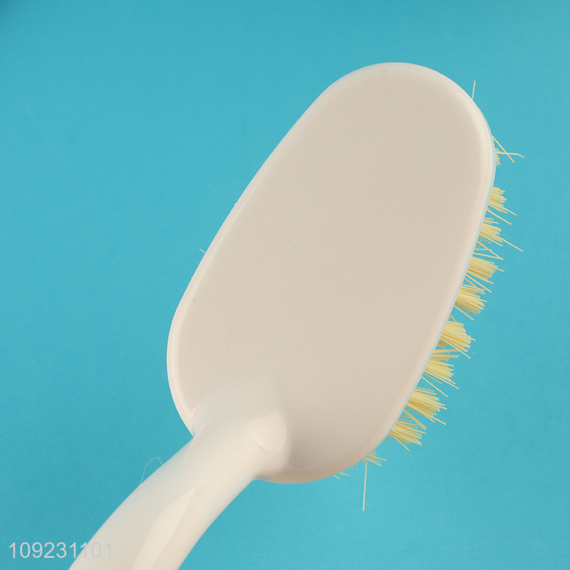 New arrival kitchen cleaning supplies pot brush dish brush with bamboo handle