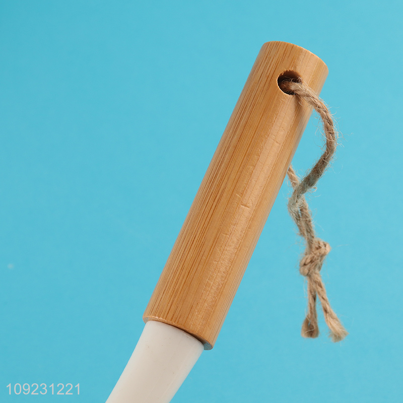 Top sale household kitchen pot brush dish brush with bamboo handle