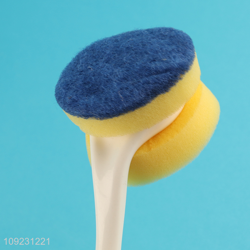 Top sale household kitchen pot brush dish brush with bamboo handle