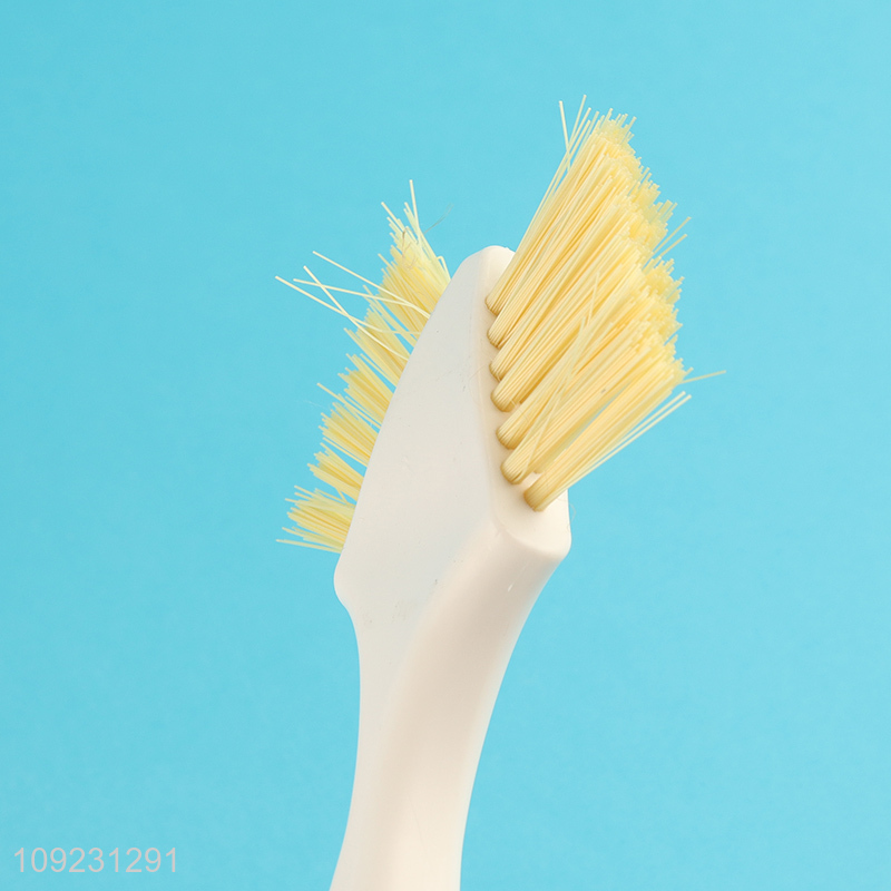 Low price home kitchen double-sided pot brush dish brush for sale