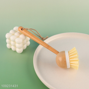 Low price home kitchen cleaning brush pot brush dish brush with long handle