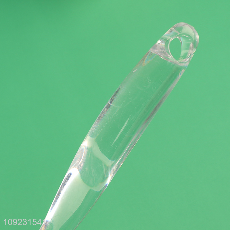 Online wholesale clear handle plastic kitchen pot brush dish brush