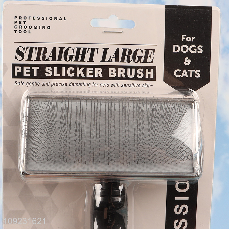Factory Price Pet Slicker Brush Pet Grooming Brush for Dogs Cats
