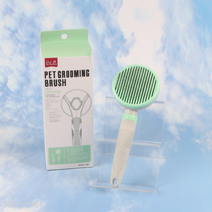 Factory Price Self Cleaning Dog Slicker Brush Cat Grooming Brush