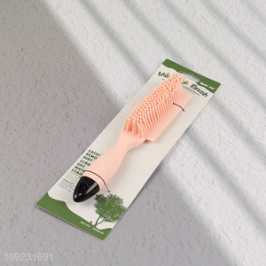 Wholesale Dog Cat Grooming Brush Soft Bristles Dog Cat Bath Brush