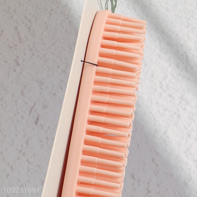 Wholesale Dog Cat Grooming Brush Soft Bristles Dog Cat Bath Brush