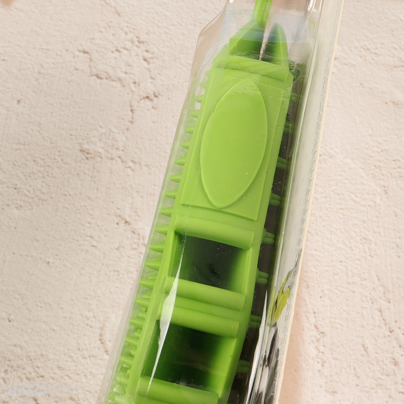 Wholesale Dog Bath Brush Double Sided Pet Massage Brush for Grooming