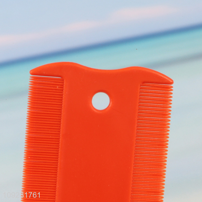 Wholesale Pet Flea Lice Come Double Sided Fine Toothed Lice Come