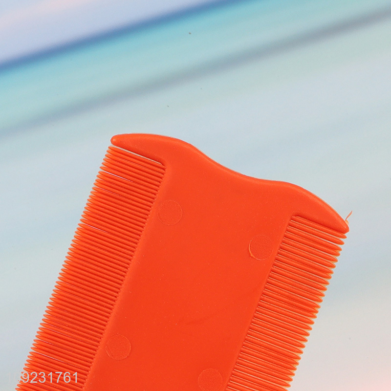 Wholesale Pet Flea Lice Come Double Sided Fine Toothed Lice Come