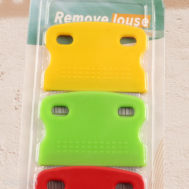 Online Wholesale 4 Pieces Flea Lice Comb Dog Cat Grooming Comb