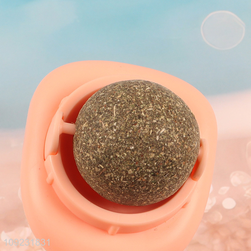 New Arrival Cat Toy Catnip Ball Anxiety Relief Cat Edible Toy