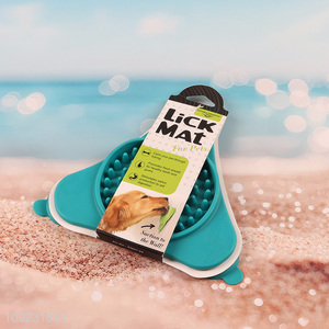 Good Quality Dog Lick Mat Dog Cat Slow Feeder with Suction Cups