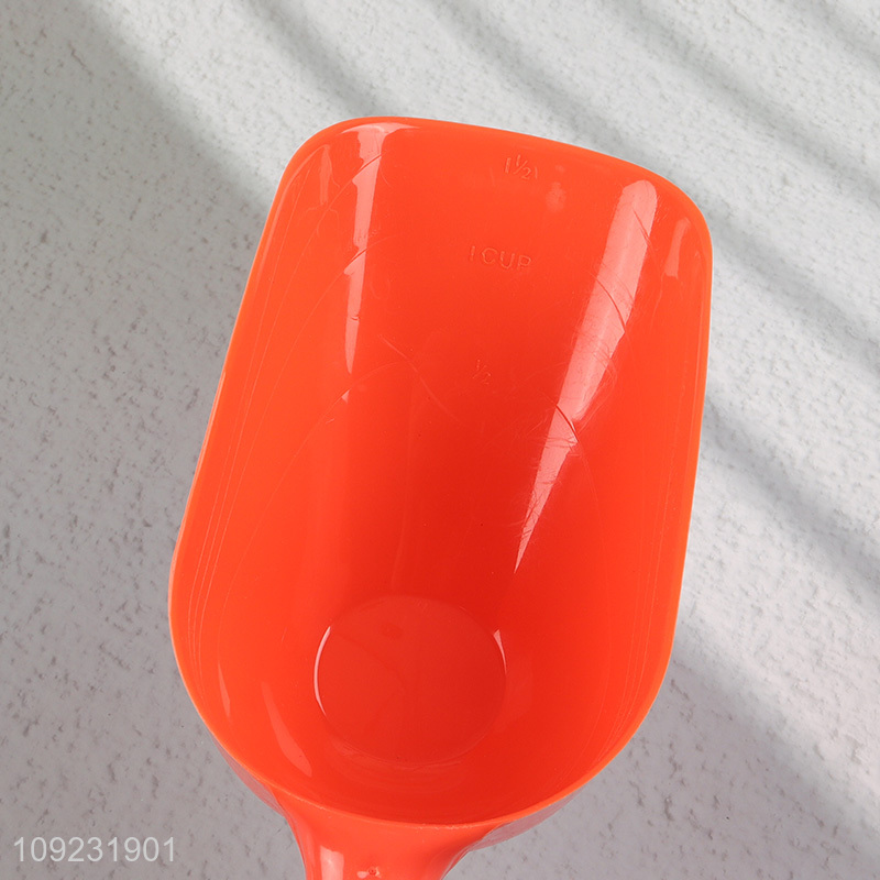 Factory Price Plastic Dog Food Scoop Pet Food Scoop for Dogs