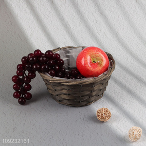 New Arrival Small Woven Storage Basket Fruit Basket Bread Serving Basket