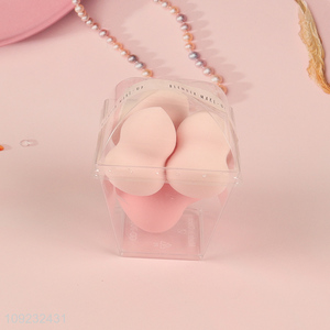 High Quality 4 Packs Makeup Sponges Beauty Blenders for Women