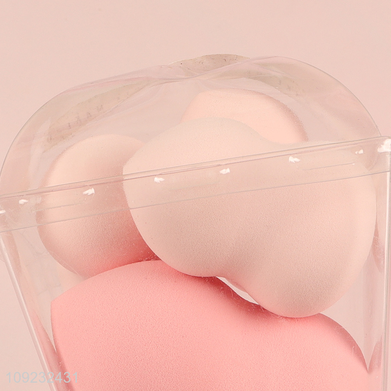 High Quality 4 Packs Makeup Sponges Beauty Blenders for Women