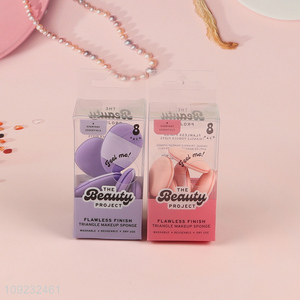 Wholesale 8 Packs Mini Finger Powder Puffs Makeup Puffs for Women