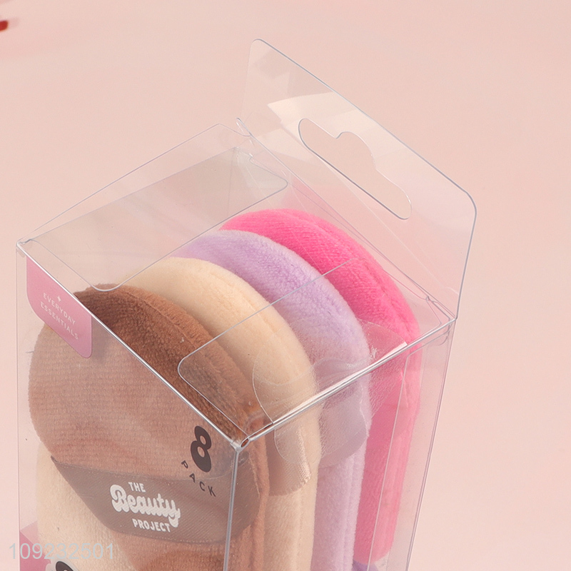New Arrival 8 Packs Powder Puffs Soft Triangle Makeup Puffs