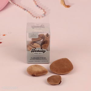 Good Quality 8 Packs Finger Powder Puffs Wet Dry Makeup Tools