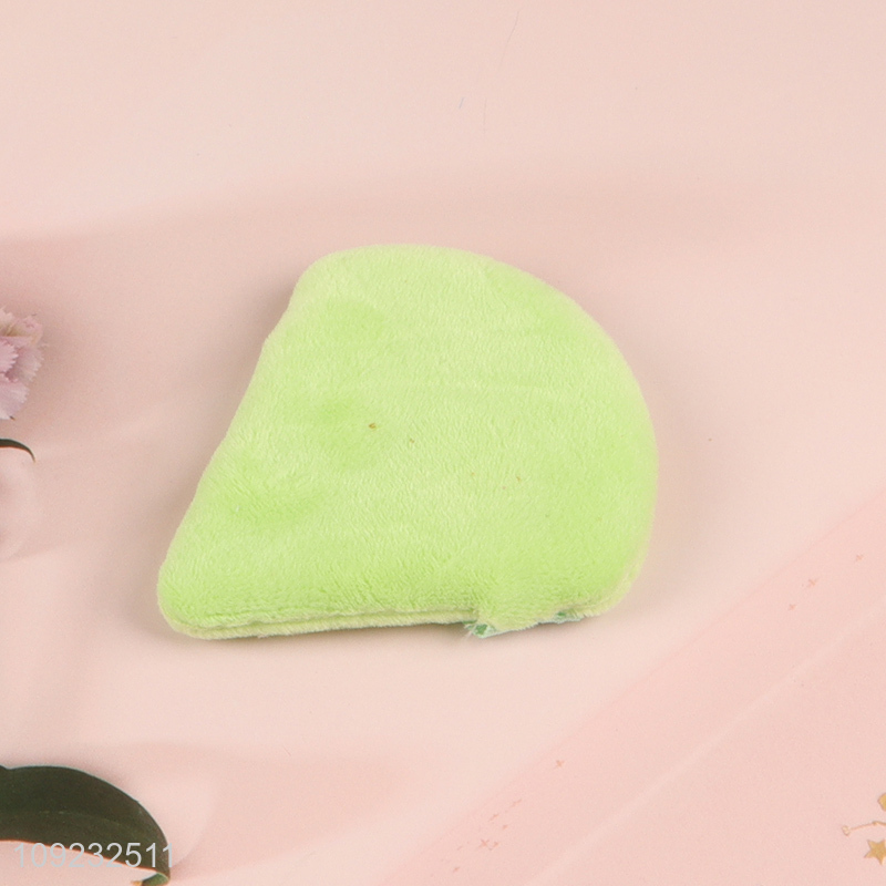 Hot Selling 8 Packs Powder Puffs Triangle Velour Makeup Puffs