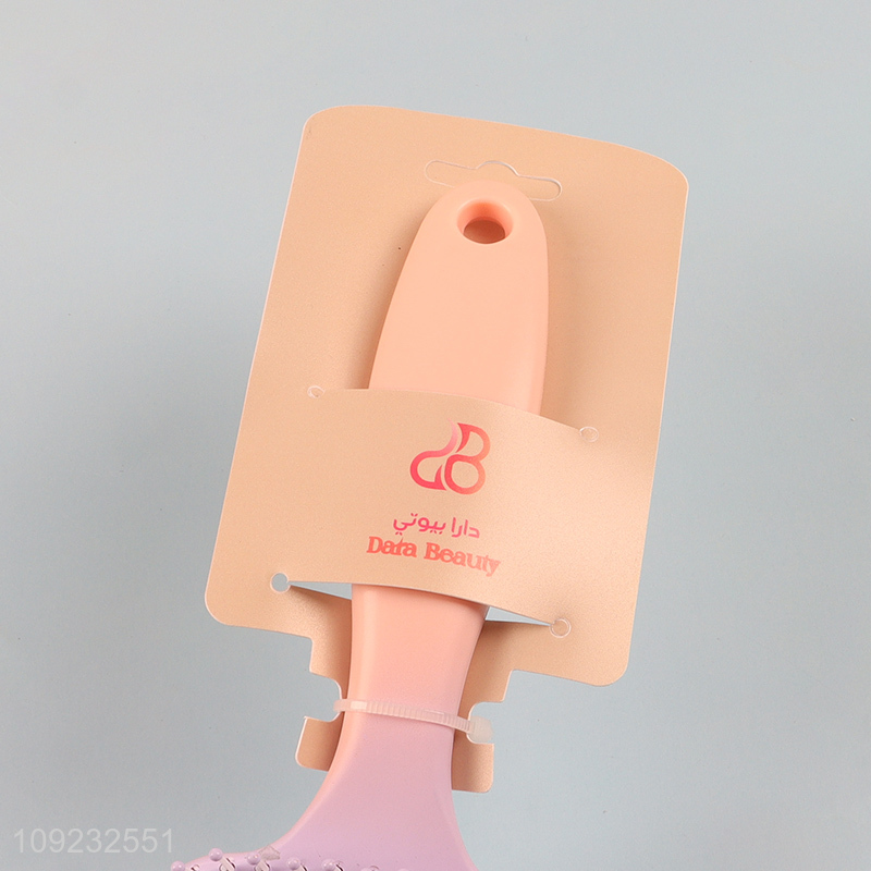 China Imports Curved Vented Comb Detangling Hair Brush for Women