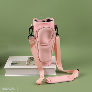 High Quality Neoprene Water Bottle Carrier Bag Bottle Pouch Holder