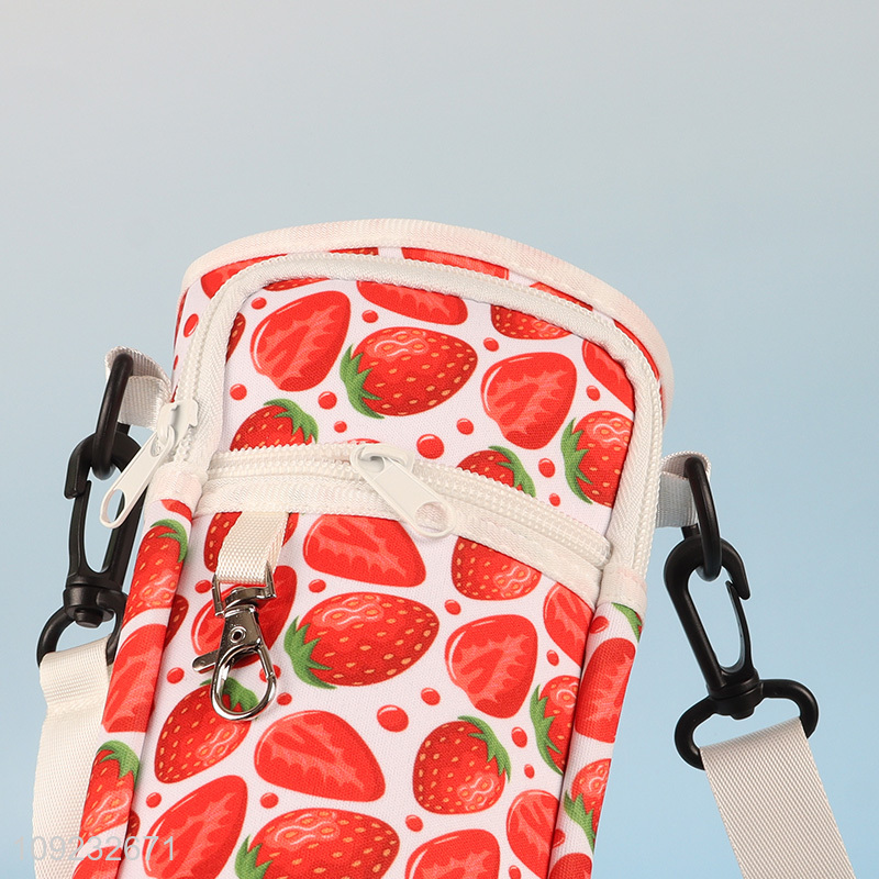 Online Wholesale Neoprene Water Bottle Carrier Bag with Adjustable Strap