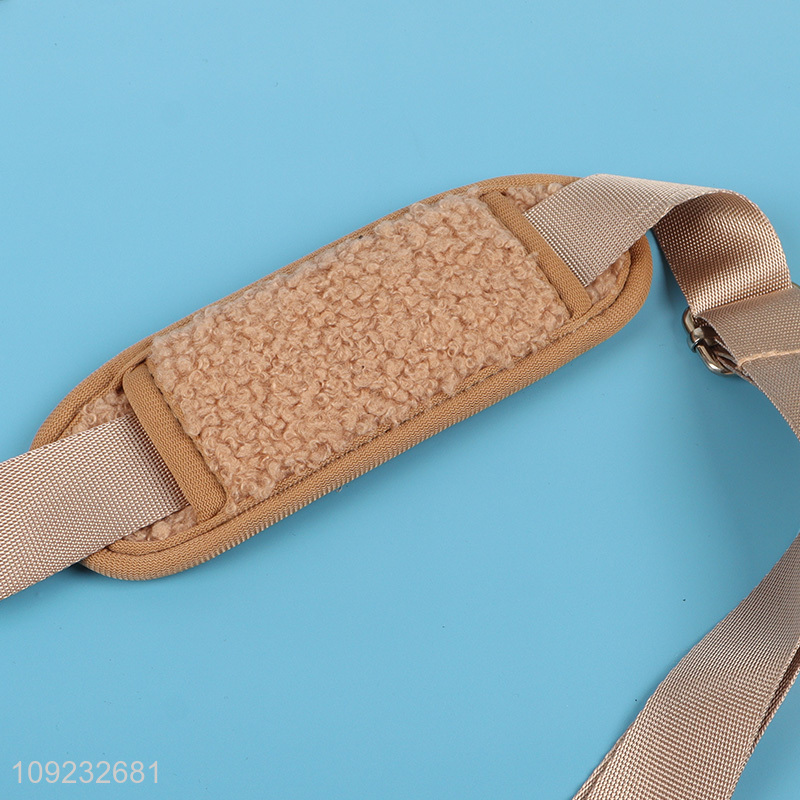 Good Quality Berber Fleece Water Bottle Carrier Bag Water Bottle Pouch