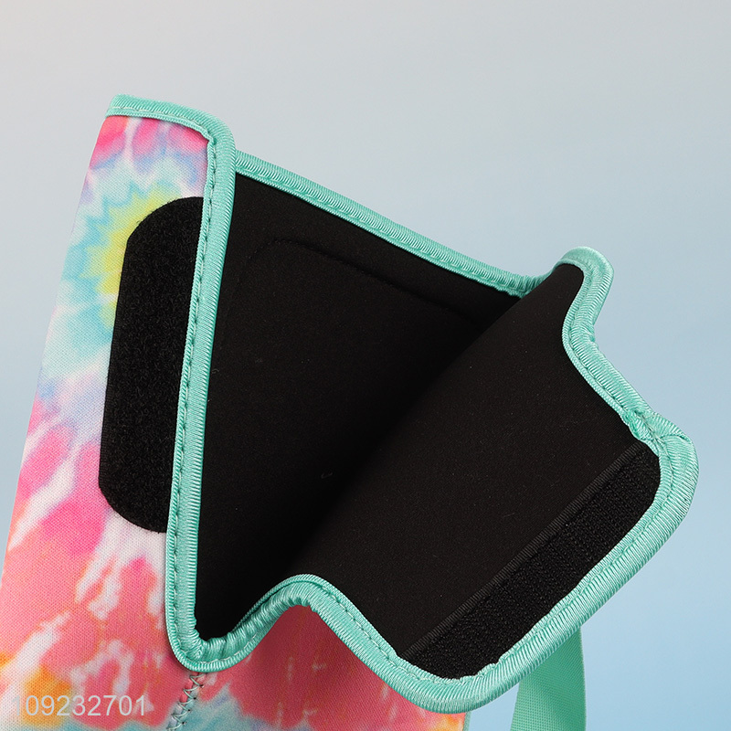 Hot Selling Neoprene Water Bottle Pouch Holder with Shoulder Strap