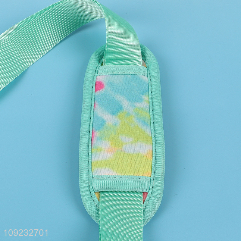 Hot Selling Neoprene Water Bottle Pouch Holder with Shoulder Strap