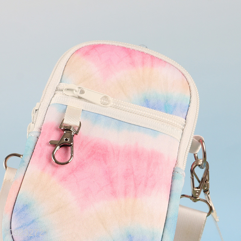 New Product Neoprene Tumbler Water Bottle Carrier Bag with Phone Pocket