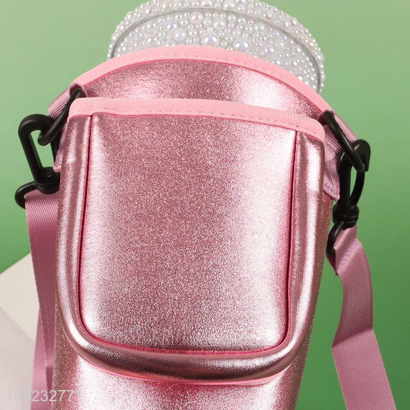 Good Quality Neoprene Water Bottle Pouch Holder with Shoulder Strap