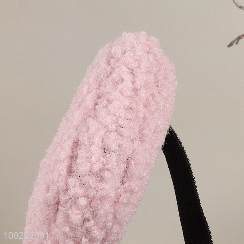 High Quality Portable Berber Fleece Makeup Bag Travel Toiletry Bag