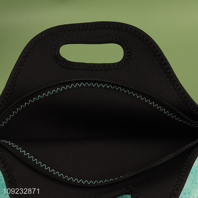 New Arrival Portable Neoprene Lunch Bag Waterpoof Picnic Lunch Bag