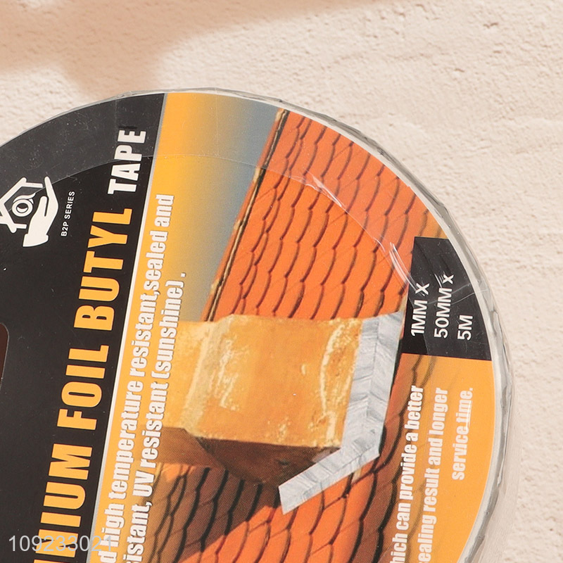 High Quality Aluminum Foil Butyl Tape Waterproof Sealing Tape for Window