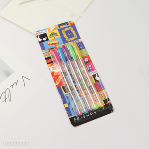 China Wholesale 5 Packs Colored Gel Pens for Adult Writing Journaling