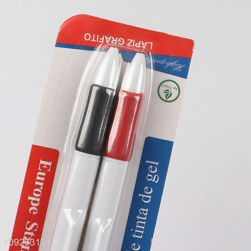 Wholesale 2 Packs 4-In-1 Retractable Ballpoint Pens Multicolor Ballpoint Pens