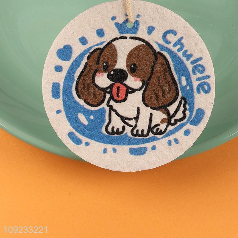 Good Quality Cartoon Compressed Cellulose Sponge for Washing Dishes Pots